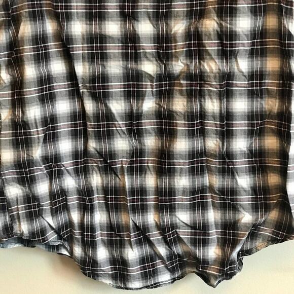 Harley Davidson M cotton plaid vest motorcycle - Picture 3 of 7